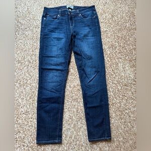 Paige Jeans Skyline Ankle Peg Sz 29 Denim Mid Rise USA Made